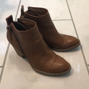 Cognac Brown Booties